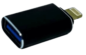 Adaptador Lightning Macho a USB 3.0 Hembra con función OTG - 09-032