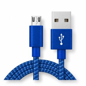 Cable MicroUSB Mallado a USB - 09-004