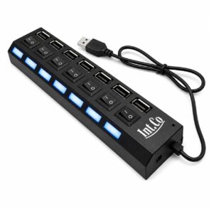 HUB USB 2.0 de 7 Puertos - KQ 4919