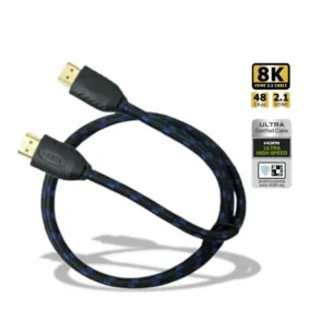 Cable HDMI 2.1 Ultra CERTFICADOS POR HDMI 8K-48Gbps Mallado - 2M - LHDMI-2.1-2M