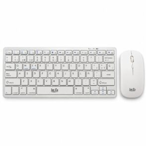 Teclado y Mouse Inalámbrico Bluetooth - Portable y Recargable - RDKM-908
