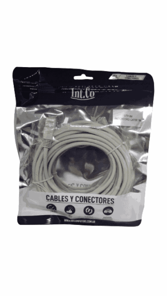 Cable de Red Patchcord UTP CAT5E - 10 mts - UTP-10M - Image 2