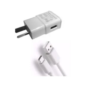 Cargador USB 5V 2A con Cable Tipo C - 10W Real -CAR-220-C
