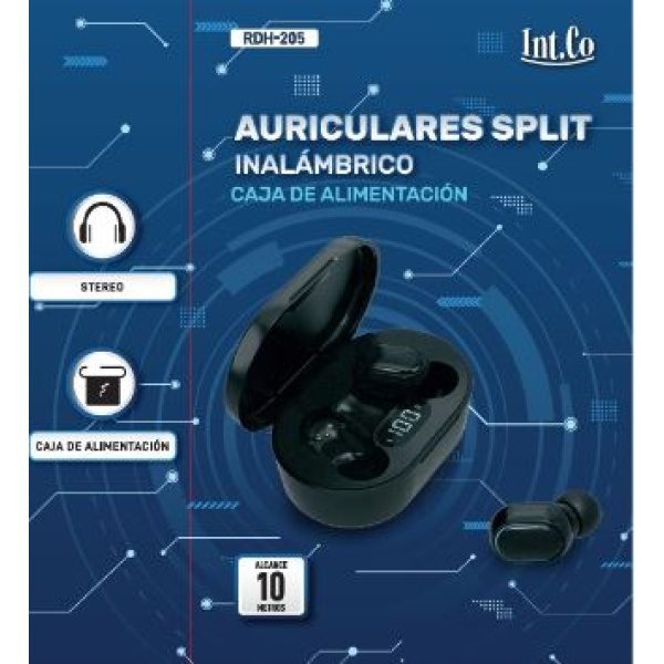 Auriculares Inalámbricos Bluetooth Ultrapods Max Split 5 - RDH-205 - Image 2