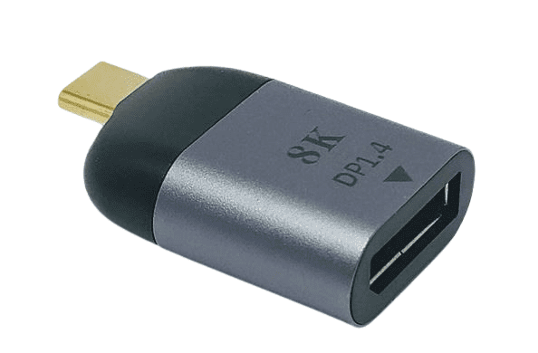 Adaptador Tipo C Macho a DisplayPort Hembra 8K - 09-044 - Image 2