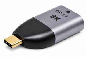 Adaptador Tipo C Macho a DisplayPort 1.4 Hembra Resolucion 8K - 09-044