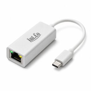 Adaptador Tipo C a Ethernet (Red) 100 Mbps Reales -KL002