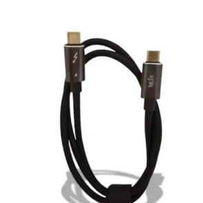 Cable USB4 Thunderbolt 4 Gen 3×2 Tipo C Mallado x 0,80cm – CP01-20-020B