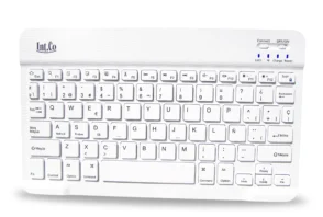 Teclado Inalámbrico Bluetooth - Portable - Slim - Recargable -RDK-904-W