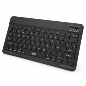 Teclado Inalámbrico Bluetooth - Portable - Slim - Recargable -RDK-904-B