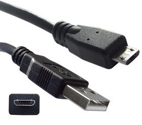 CABLE USB - MICROUSB x 1,5 - MICROUSB