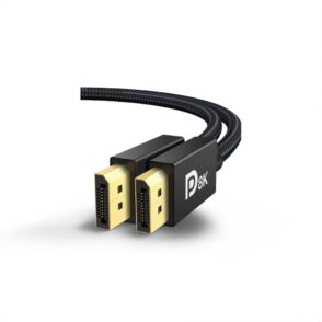 Cable DisplayPort 8K 60Hz – 1 metro – Terminales doradas – 06-08K-1M