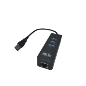 HUB USB 3.0 de 3 Puertos USB + 1 RJ45 - KQ 003H
