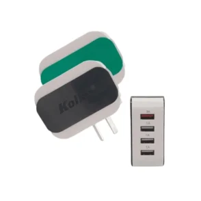 Cargador de Pared USB 4 Puertos 5V 3A -CAR-220-4USB